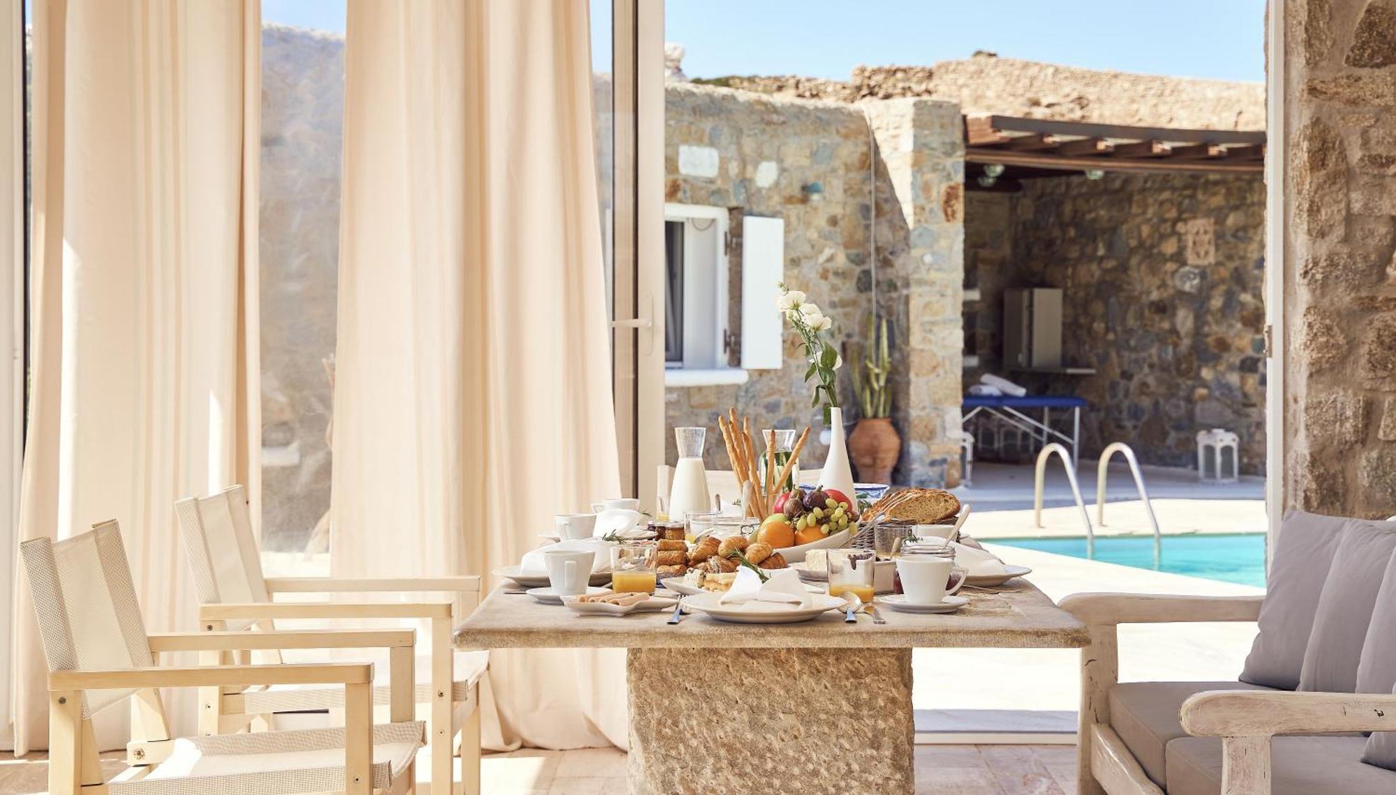 Villa Petrolefko By Ethos Hospitality オルノス エクステリア 写真
